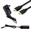 Sagaf SUD-0507 Mini 1080p FULL HD Sat Receiver HDMI, EPG USB Mediaplayer Astra-Hotbird-Türksat vorprogrammiert