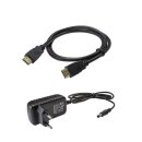 Leyf 0301 HD 1080p FULL HD Sat Receiver Scart, HDMI, EPG USB Mediaplayer Astra-Hotbird-Türksat vorprogrammiert