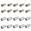 10x F-Stecker 7mm + 10x F-Schnellstecker Quick F-Stecker 7mm
