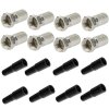 8x F-Stecker 7mm + 8x Gummitülle für F-Stecker UV und Witterungsbeständig