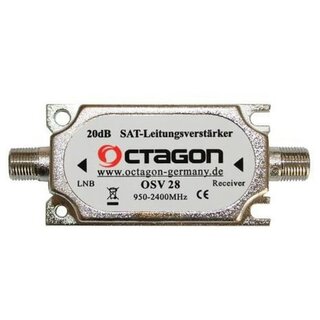 OCTAGON OSV 28 20dB 950-2400MHz Leitungsverstrker