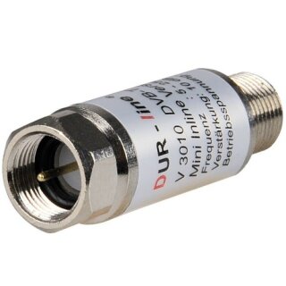Dur-Line Mini Inline-Verstärker V3010 10 dB für SAT und...