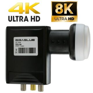 Gigablue Ultra SCR-LNB 24 SCR - 2 Legacy UHD 4K / 8K Unicable LNB 0.2dB