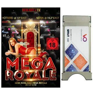 Redlight Elite Superchic 14 Sender Viaccess Karte - Laufzeit 12 Monate + Viaccess SMIT Orca Secure Dual CAM Version 4.1.2.7